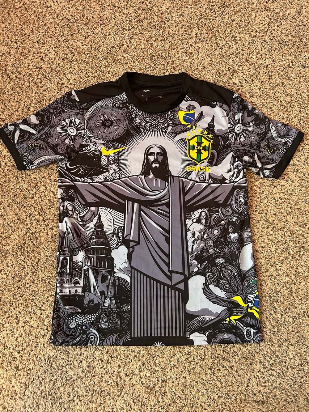 Nike Brazil Christ the Redeemer Special Edition Jersey